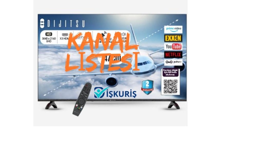 Dijitsu DW9900 Hazır Güncel Kanal Listesi