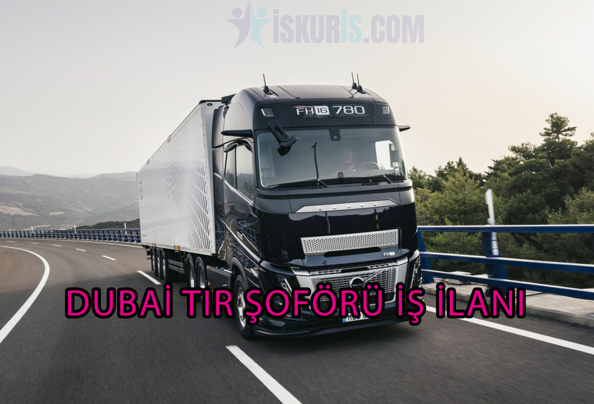 DUBAİ TIR ŞOFÖRÜ İŞ İLANI