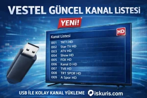 vestel kanal listesi